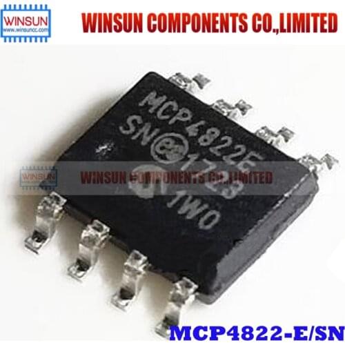 10PCS/LOT MCP4822-E/SN SOP8 MCP4822E MCP4822 New Original