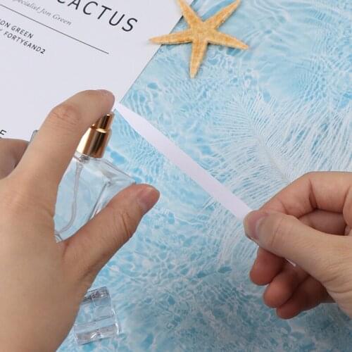 100 PCS Aromatherapy Fragrance Perfume Essential Oils Test Tester Paper Strips