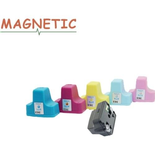 6PK Magnetic Compatible Ink Cartridge For HP363 For HP Photosmart 3210/3210v/3210xi/3213/3310/3313/8230/8238/8250 printer 363xl