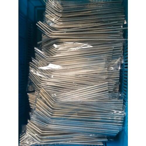 Promotion! Free shipping 50pcs/lot Metal drinking straw stainless steel straw 6MMx215MM thickness 0.5mm not 0.3mm FDA LFGB