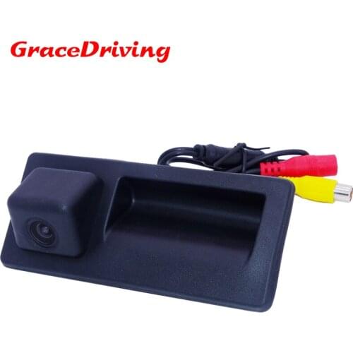 Promotion CCD car rear camera for Audi A4/Audi A4L/S5/Q5/A8L/09/10 Passat / Tiguan / RS6/12 Sagitar Trunk handle camera