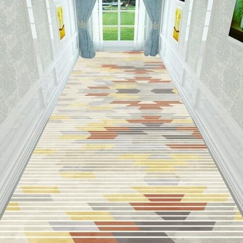 Nordic Stair Carpet Living Room Home/Office Corridor Carpet Hotel Aisle Rug Entrance/Hallway Doormat Customize Bedroom Area Rug