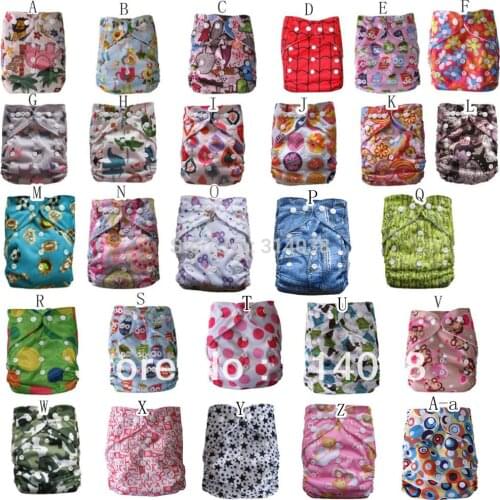 New arrived new design 2sets/lot 2diaper +2bamboo insert (5layer) 0-5 years baby used