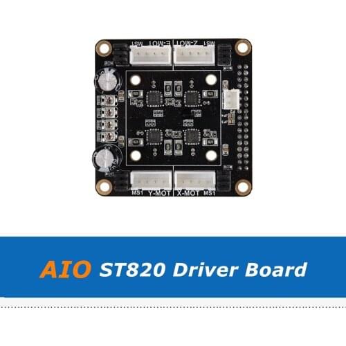 1pc V1.2 4X ST820 Driver Board Integrated Adapter Module For All In One AIO II V3.2 MCU 32bit Mainboard 3D Printer Parts