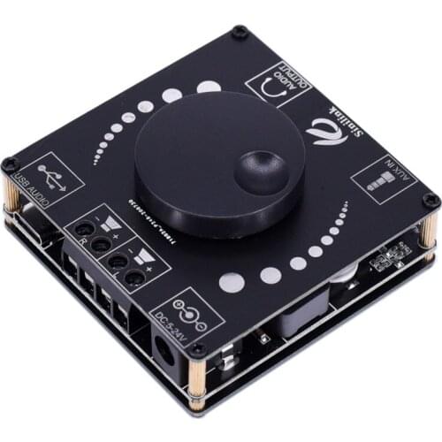 SOTAMIA Bluetooth Power Amplifier Board TPA3116D2 Sound Amplifiers 50Wx2 HIFI Class D Stereo Digital Audio Amplificador With App