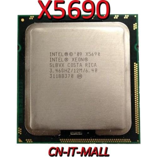 Intel Xeon X5690 CPU 3.46GHz 12MB Cache 6 Cores 12 Threads LGA1366 Processor