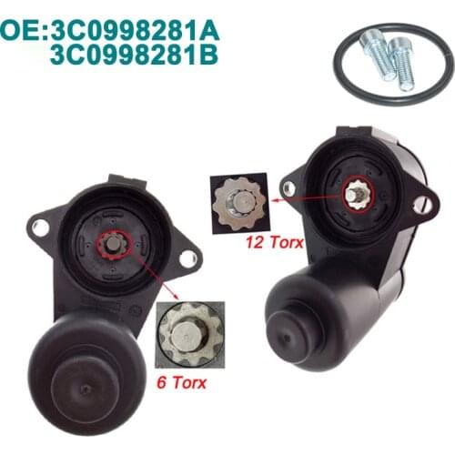 Wheel Handbrake Brake Caliper Servo Motor 6/12 Torx for VW Passat B6 B7 Tiguan Audi Q3 3C0998281A 3C0998281B 32330208