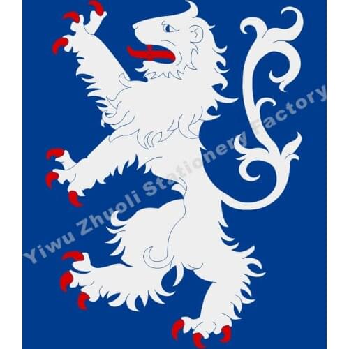 Sweden Gotland County Flag 120X120cm (4x4FT) 120g 100D Polyester Double Stitched High Quality Banner Free Shipping