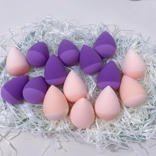 Bdbeauty Silicone Infused Super Makeup Sponge - Save Makeup Ditch Germs Extra-Soft Makeup Sponge Blender Purple/Pink