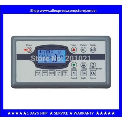 Spa topside control panel Monalisa MN-07D1 for 2 pump spa ,hot tub control keypad for jazzi spa and winer