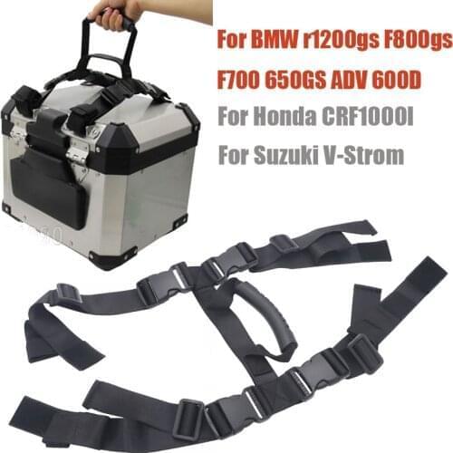 Handle Rope for BMW R1200GS LC ADV Adventure F700GS F800GS for Aluminum Alloy Side Box for Universal Motorcycle Handle Rope