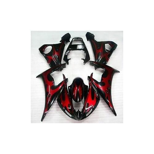 Wotefusi Brand New Fit For YZF-600 R6 ABS Bodywork Fairing 05 2005 (13) Hot