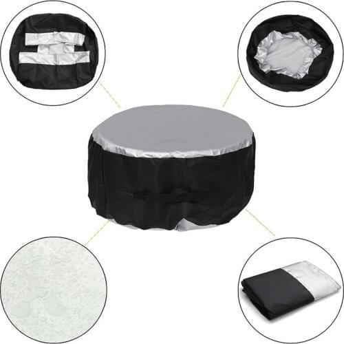 1Pcs Car SUV 13-19inch Tote Spare Tire Storage Cover Wheel Bag Durable Tire Wheel Protection Covers