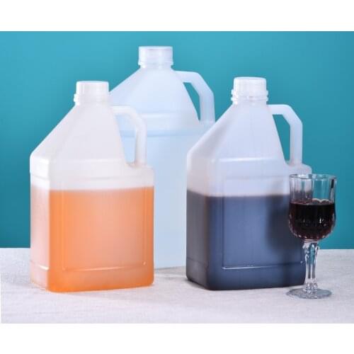 2.5 liter HDPE plastic jerry can for water wine sauce Food Grade Liquid container Leakproof oil barrel 1PCS