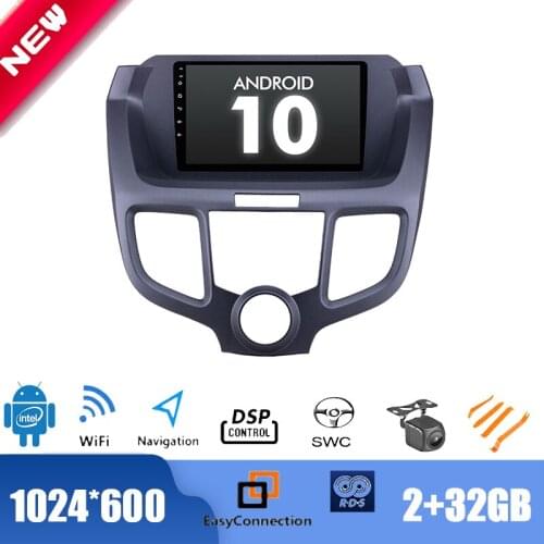 9" Android 10.0 Radio for honda Odyssey 2004-2008 Car Multimedia Player GPS Stereo DSP 2.5D IPS WIFI TPMS BT