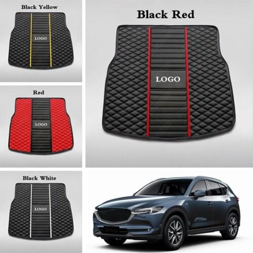 Custom Car Trunk Mats for Mazda 3 5 6 8 Atenza Mx-5 Cx-3 Cx-5 Cx-7 Cx-8 Cx-9 Car Accessories All Weather Cargo Liners Boot Pads