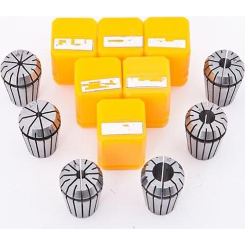 Hot 6pcs/set 6 size ER32 precison spring collet chuck choose from 3mm-20mm For CNC machine lathe accessories