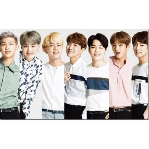 Singer Embroidery Diamond 5D Korean Group Picture Home Decor Painting Full Round Drill Cross Stitch Boys Wall Sticker Handmade