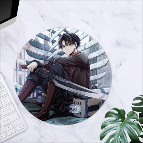 Mouse Pads Anime Mousepad Gamer Pad On The Table Keyboard Mat Mausepad PC Gamer Kawaii Accessories Deskpad Cool Attack On Titan