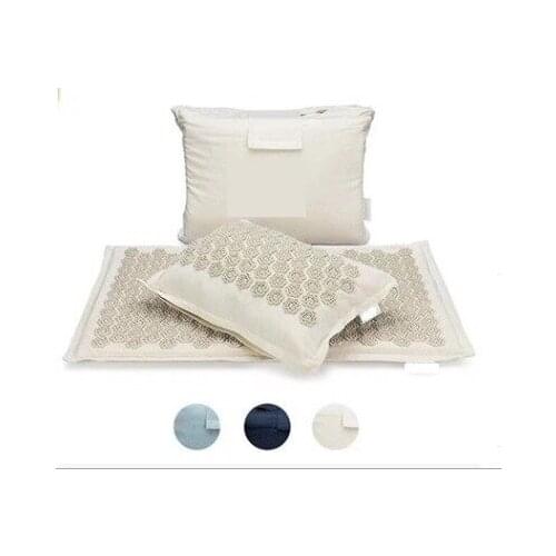 Yoga Mats Pillow with Bag Acupuncture Pillow Accupresure Mat Lotus Spike Acupressure Mat 72*44cm Massage Mat Back Massage
