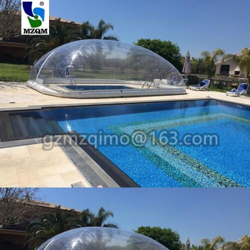 29x13x10ft inflatable hot water bathtub swimming pool solar Dome Tent