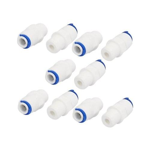 1/4" Push Fit Tube x M12 Male Thread Quick Connect 10pcs for RO Water System