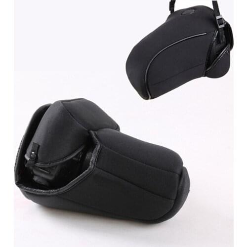 Portable Neoprene Camera Cover Case for Canon EOS 60D 70D 80D 18-200 18-135mm 24-105mm Lens protective pouch bag