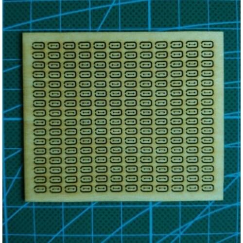 NIDALE model Free shipping Ancient sailing boat model accessories wooden Single pulley / mini pulley 192pcs / sheet