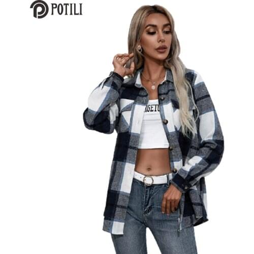 POTILI Women's Autumn Jackets