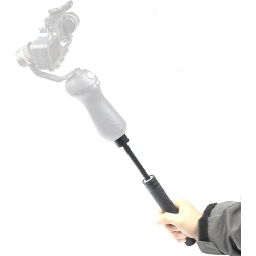 Handheld Foldable Selfie Stick Mount Extension Pole Rod Max to 730mm for for DJI OSMO Mobile 2 /3 Gimbal Accessories