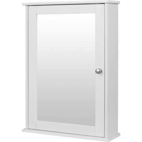 Bathroom Cabinet with Mirror Shelf Wall Cupboard Mounted Bathroom Toilet Furniture Cabinet Cosmetic Storage Bathroom Organizer