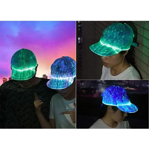 USB Charging Originality New Year Decor LED Hat Light RGB Festoon Baseball Cap Lamp Childrens Gift Christmas Party Fairy Lights