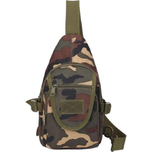 Military Fan Tactical Hamburger Camouflage Multifunctional Bag Outdoor Leisure Shoulder Bag