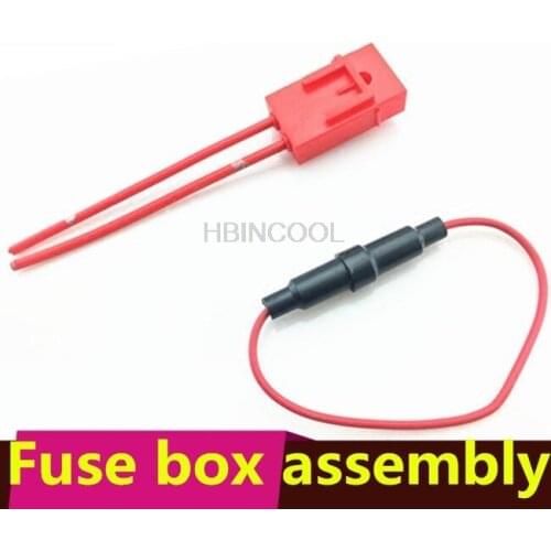 For car fuse box fuse holder insert box with wire fuse box fuse tube assembly modification universal high quality accessories