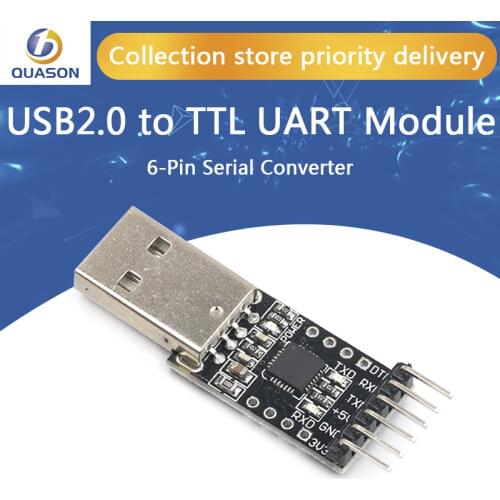 CP2102 USB 2.0 to TTL UART Module 6Pin Serial Converter STC Replace FT232