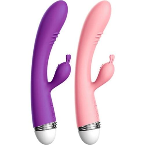Double Swing Dildo Vibrator G-Spot Rabbit Vibrator Female Masturbation Clitoris Stimulator Vaginal Massager Sex Toys for Women