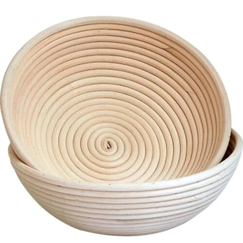 Rattan Bread Proofing Basket Natural Oval Rattan Wicker Dough Fermentation Sourdough Bread Basket Baking Tools
