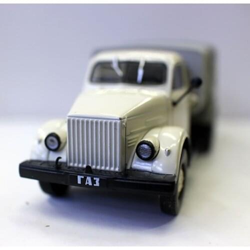 Diecast 1/43 Russian Car Alloy Vehicle Model GAZ 51A Garbage Cleaning Transport Truck Model Collection Souvenir Ornaments Show