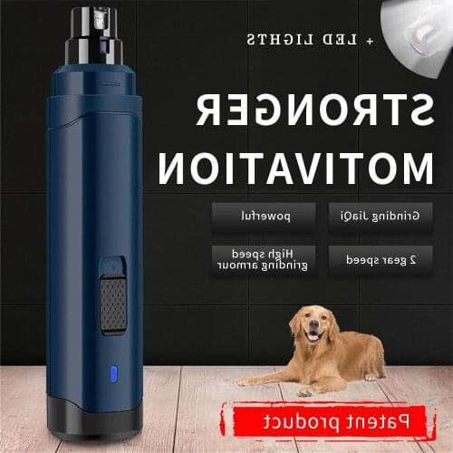 Clippers Dog Nail Electric Pet Nail Scissors Grinder For Dog Cat Claw Grooming Trimmer Cutters Beauty Nail Mill Dog Pet Cleaning