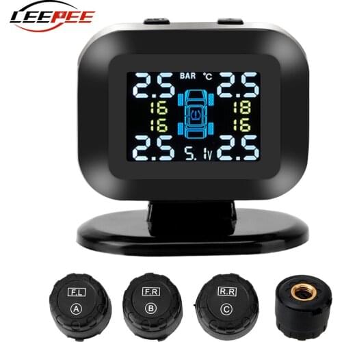 Mini TPMS Sensors Car Tire Pressure Monitoring System Tyre Diagnostic Tools Digital Wireless Off Road 4x4 Automotive Accessories