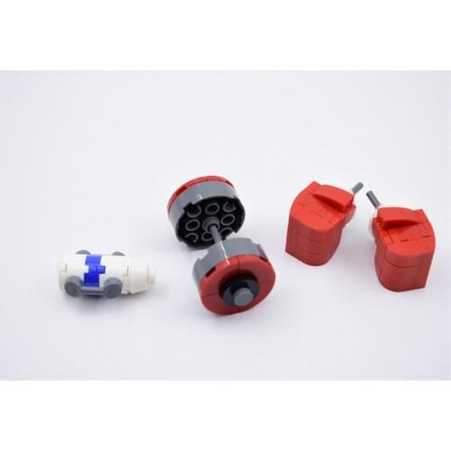 Fitness Equipment Model MOC Model DIY STEM Small Particle Building Blocks Educational Toy