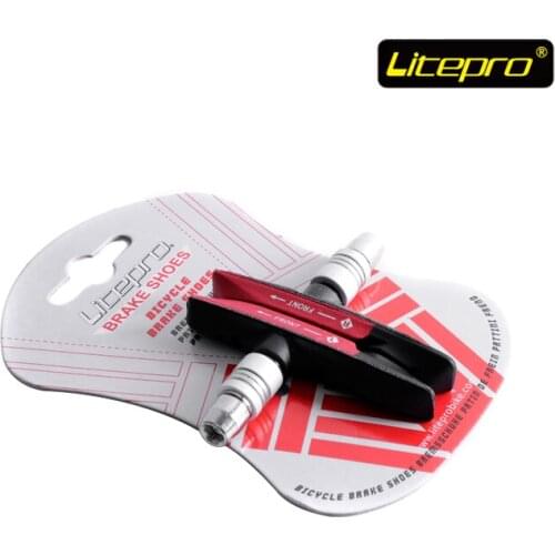 Litepro Folding Bike Brake Shoes Road Bicycle Caliper Brake V Brake 959VCR/959V/959VC Bicycle Parts