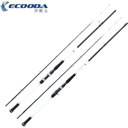 Ecooda ethb BOAT ROD 1.98/2.28/2.58M casting/ spinning rod Offshore fishing rod 2SEC ROD 50LBS Carbon fishing rod