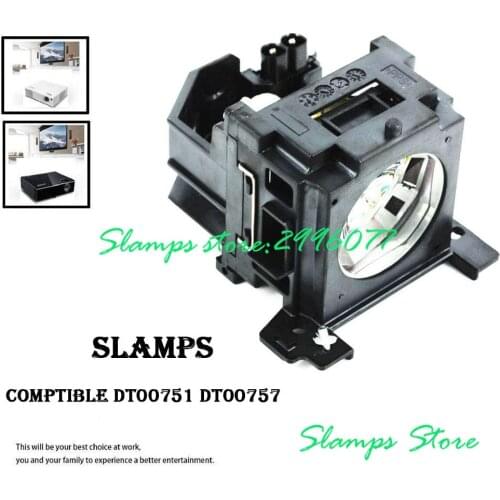 Replacement Projector lamps DT00751 for HITACHI HCP-500X PJ-658 CP-HX3180 CP-HX3188 CP-X260 CP-X265 CP-X267 CP-X268 CP-X268A