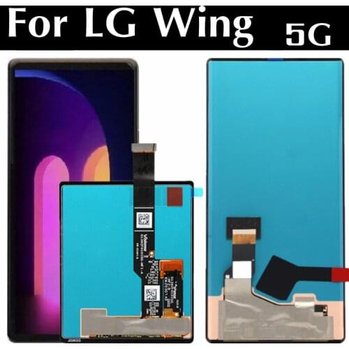 6.8" LCD FOR LG Wing 5G LMF100N, LM-F100N, LM-F100V, LM-F100 LCD Display Touch Screen Assembly Replacement