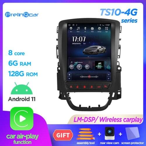4G LTE Vertical screen for Opel astra J 2009-2017 years android 10.0 system navigation stereo car multimedia video radio player
