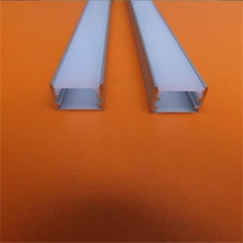 2m/pcs 80m/lot high quality aluminum channel with cover and end caps and clips for led light free shipping cost