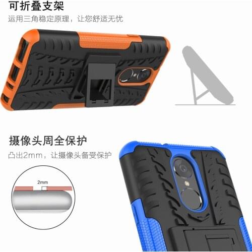 For LG Stylo 4 Case for LG Stylo 4 Cover Shockproof Robot Silicone Rubber Hard Back Phone Cover For LG Stylo 4 Stylo4 Cover