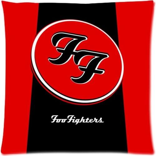 Decorative Cushion Covers DIY Foo Fighters Pillow Case Cover Creative Pillowcase For Sofa Chair Bed Home Decor