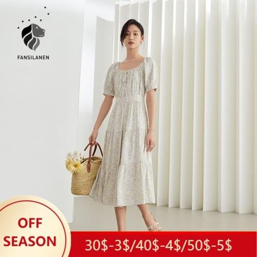 FANSILANEN Floral Summer Dresses
